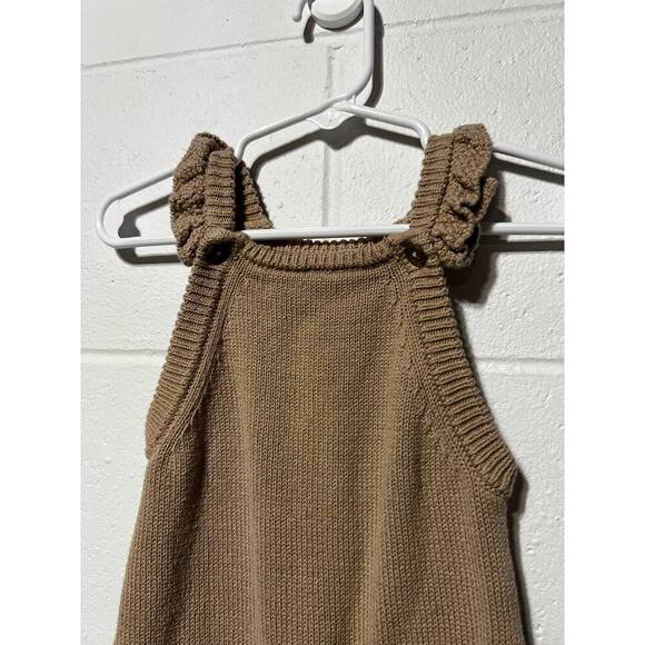Petit Lem Other - Baby Knit Overalls